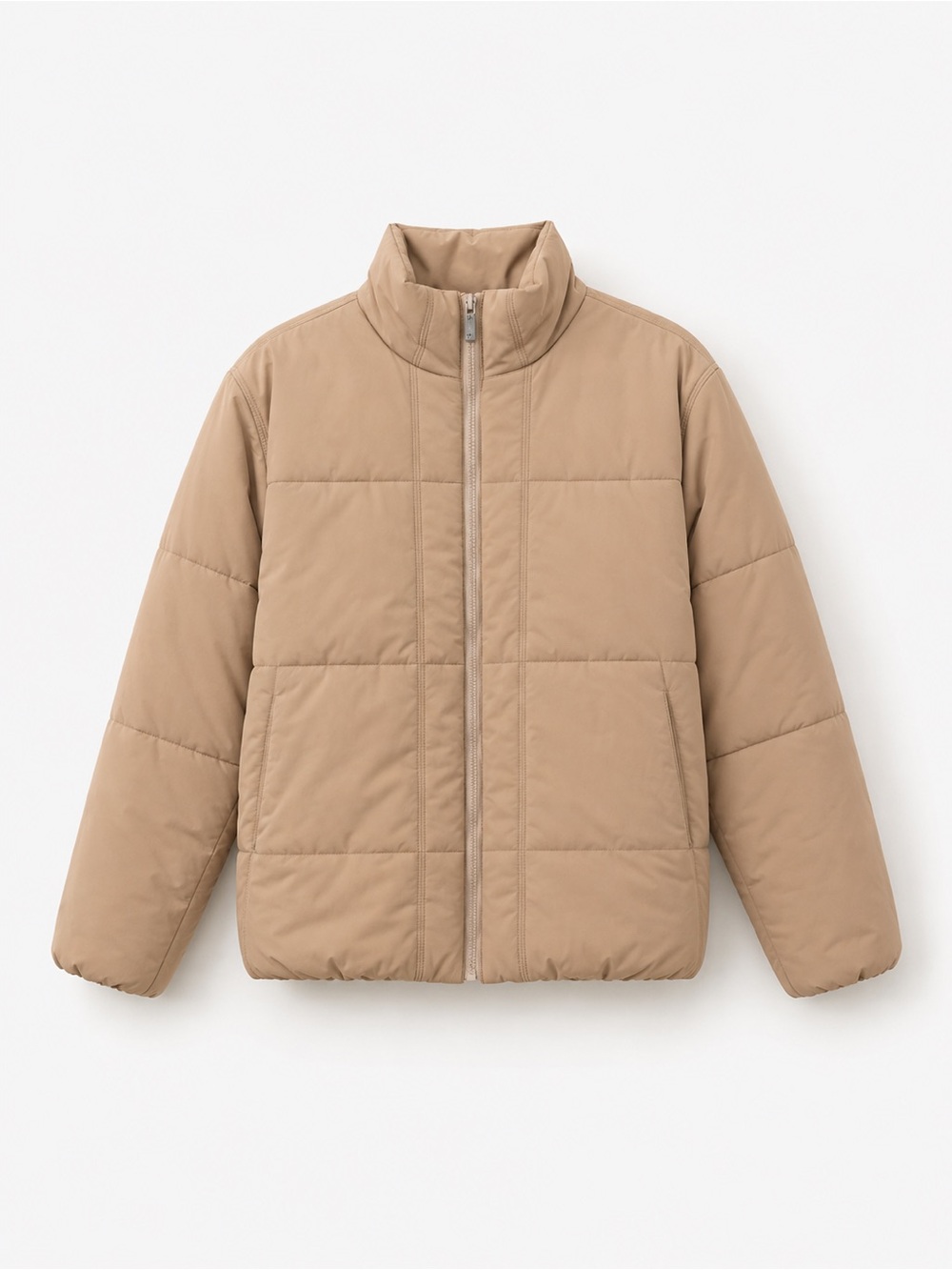 Travis Mathew Puffer Jacket - natural